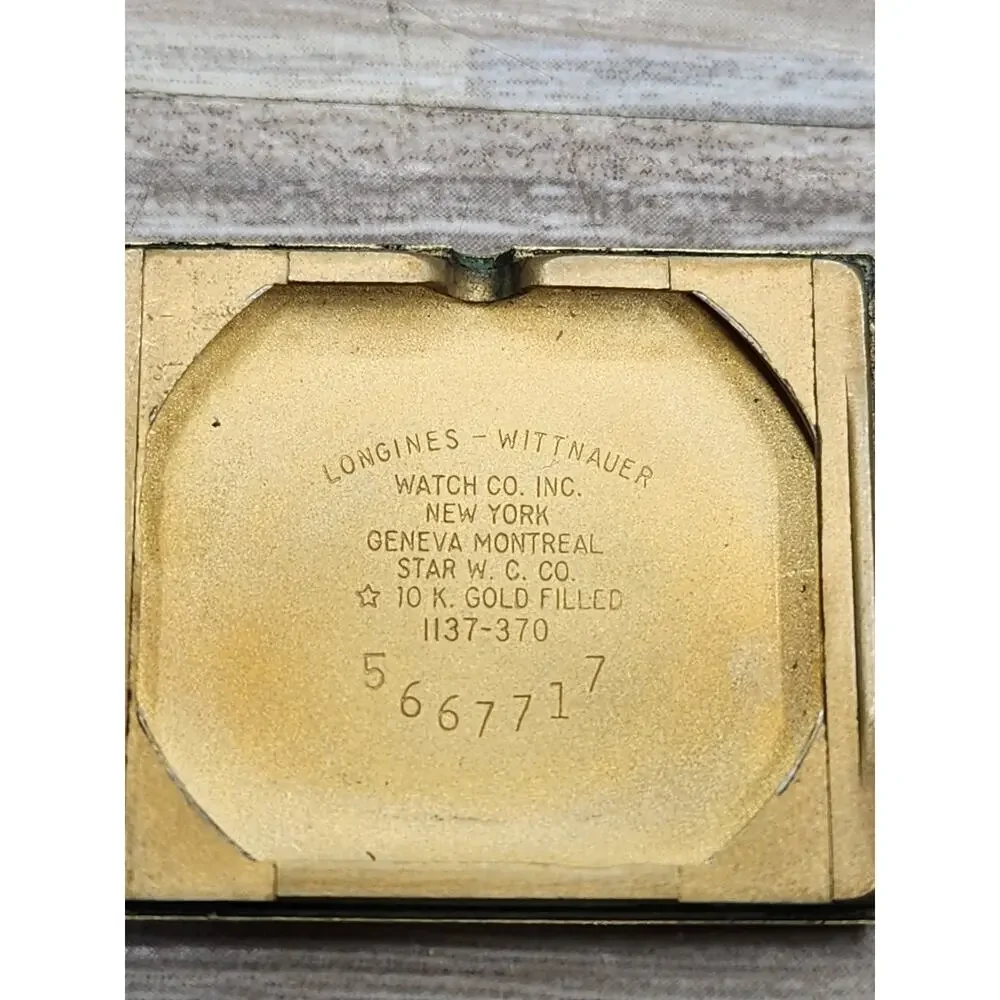 Longines Gold Filled 10kt Men’s Vintage, 370 Movement, Runs Fast